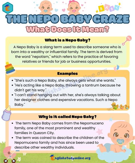 Nepo Babies Explained: What They Are, and Why。